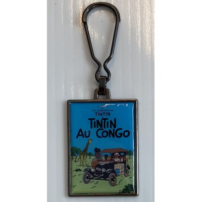 Porte-clé Tintin au Congo