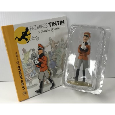 Acheter-Figurine Tintin n°20 Roi Muskar et ses gants-pas cher