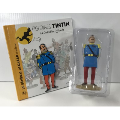 TINTIN - FIGURINE DE TINTIN ET MILOU + LIVRET + PASSEPORT (12CM) - LA  COLLECTION OFFICIELLE 39