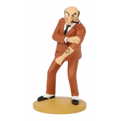 Figurine Tintin, Rastapopoulos au tatouage - Figurines